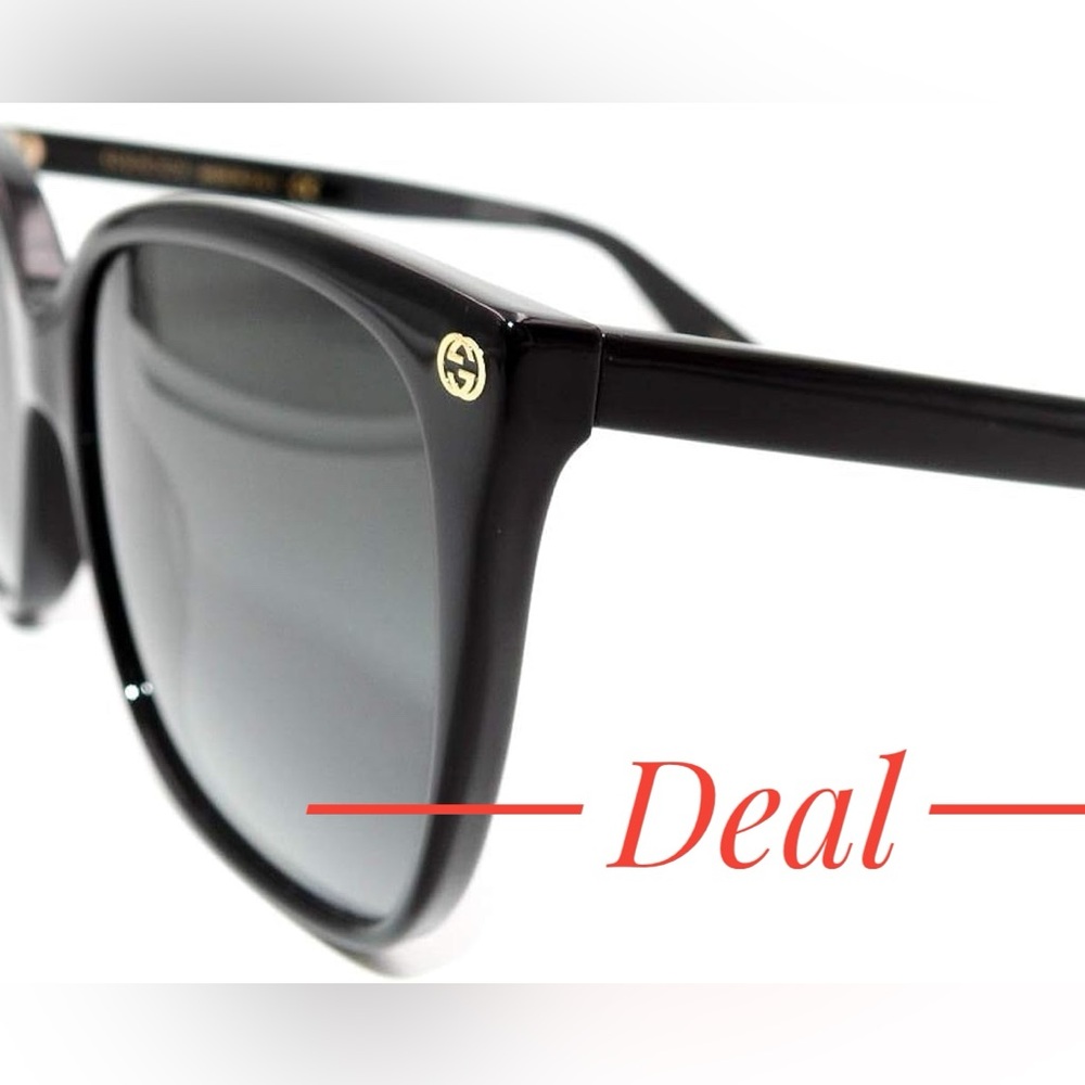 Gucci GG0765SA 002 Women Butterfly Sunglasses GG 0765SA